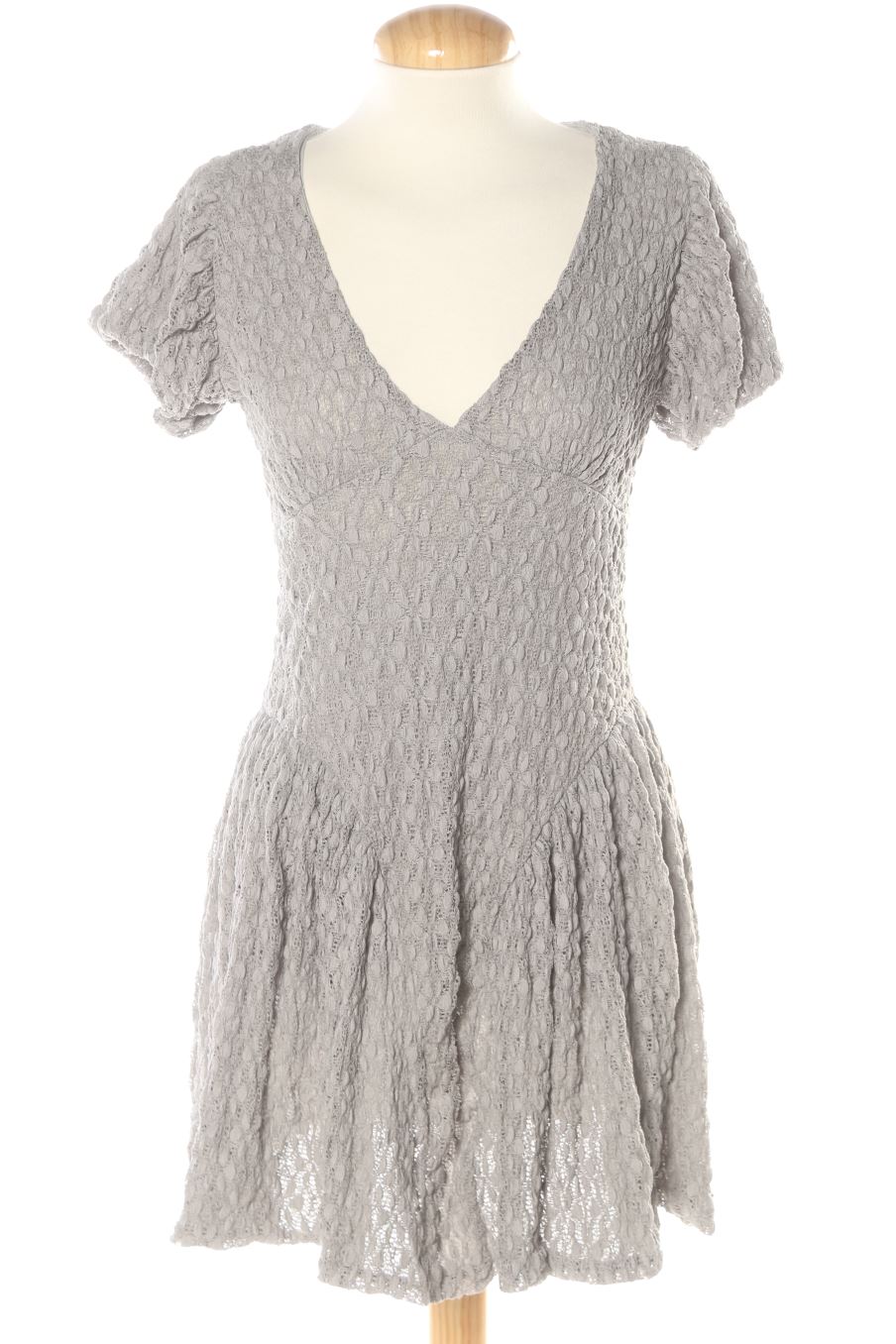 Vestido casual de Zara de la talla M, de color gris