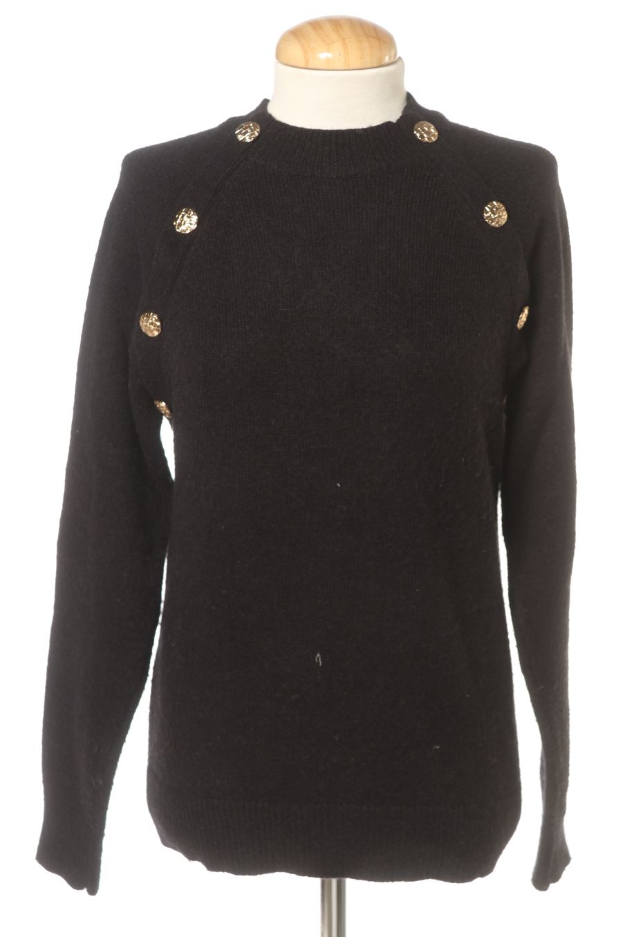 Pull C&Jo de la taille S, de couleur noir