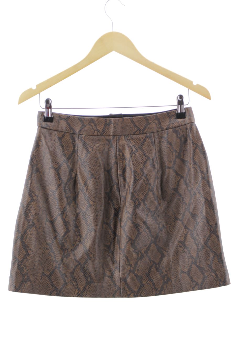 Faldas de Stradivarius de la talla 38, de color animal print de sintético