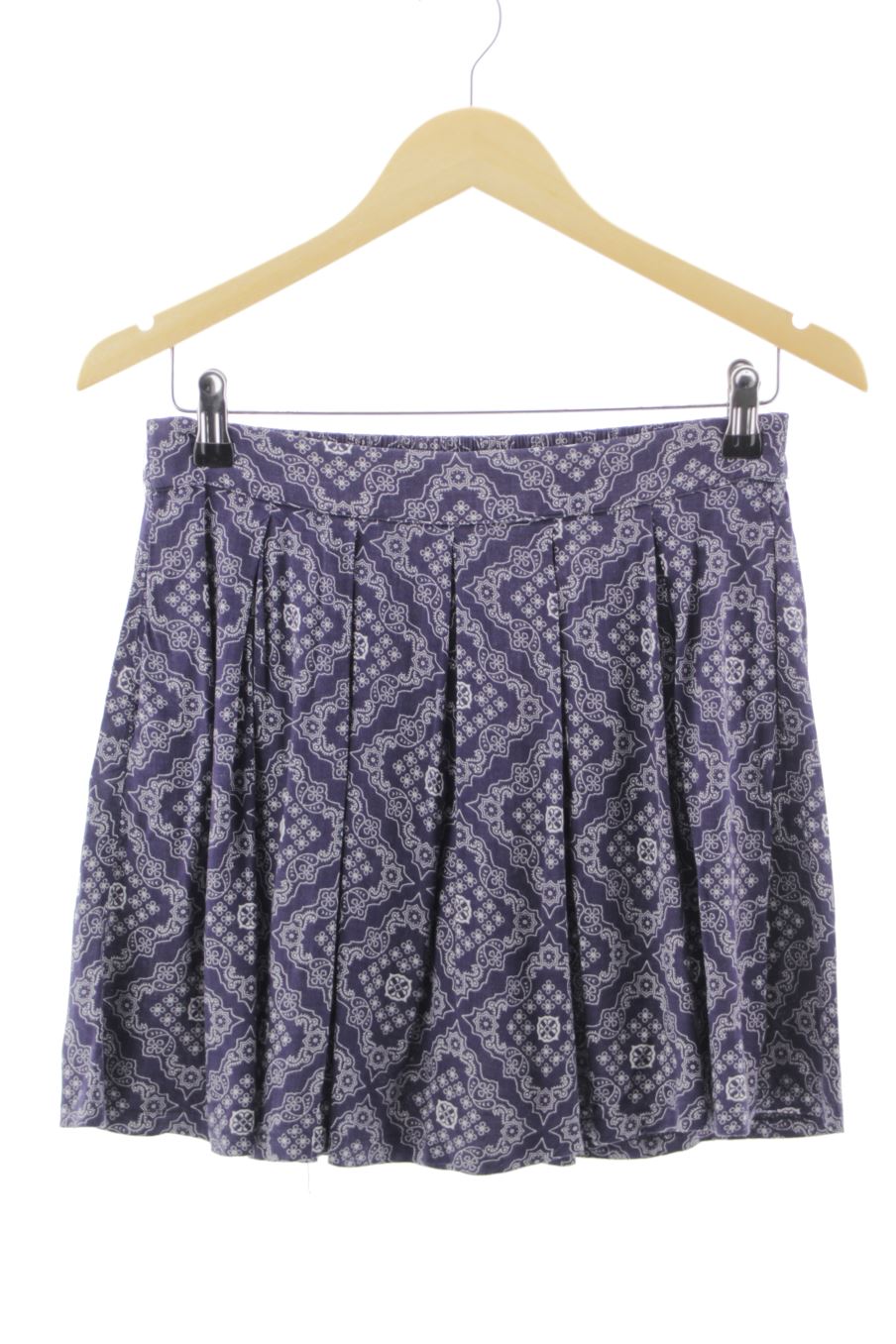 Jupe Stradivarius de la taille L, de couleur bleu marine