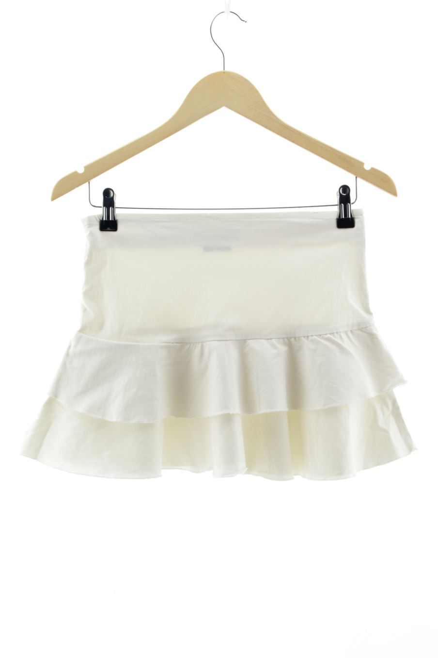 Jupe portefeuille blanche Zara taille 40, en TBE - Vêtements