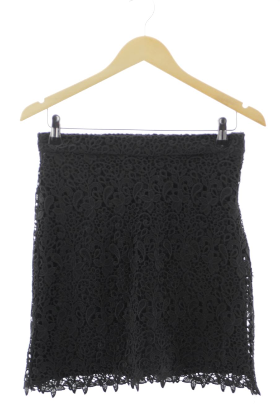 Jupe Mango de la taille 40, de couleur noir