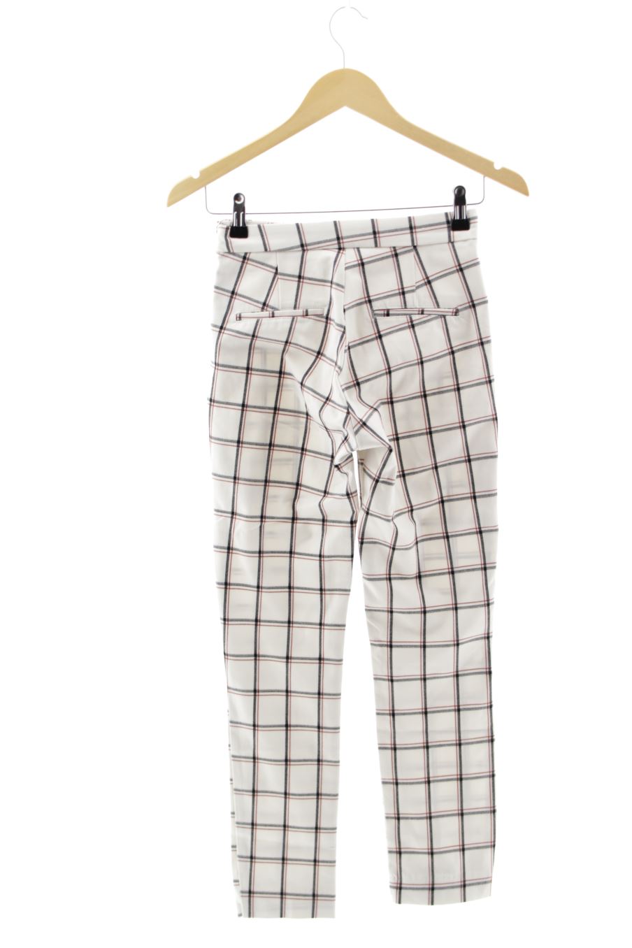 Pantalon Stradivarius de la taille 34, de couleur carreaux