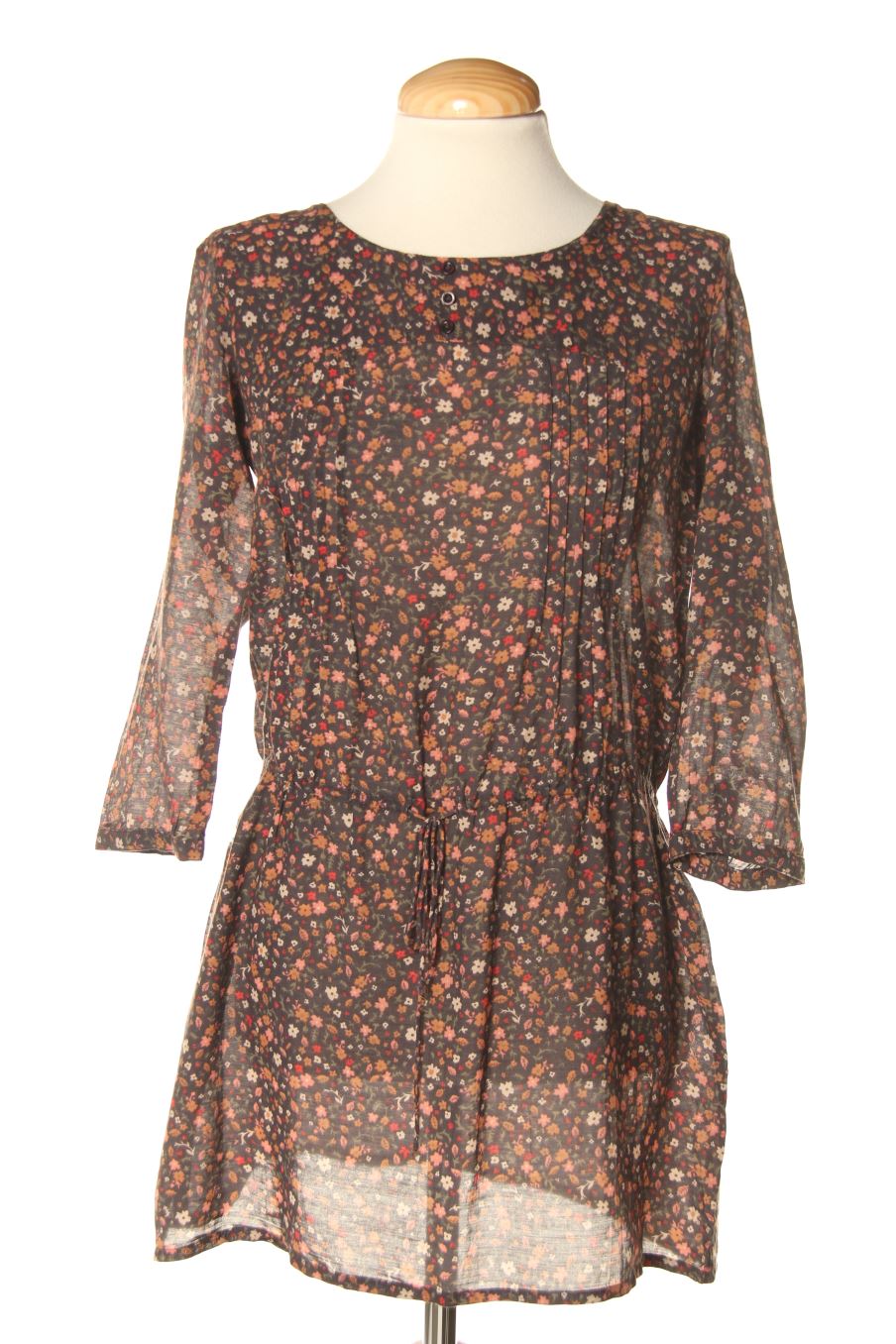 Robe casual Springfield de la taille 40, de couleur fleurs