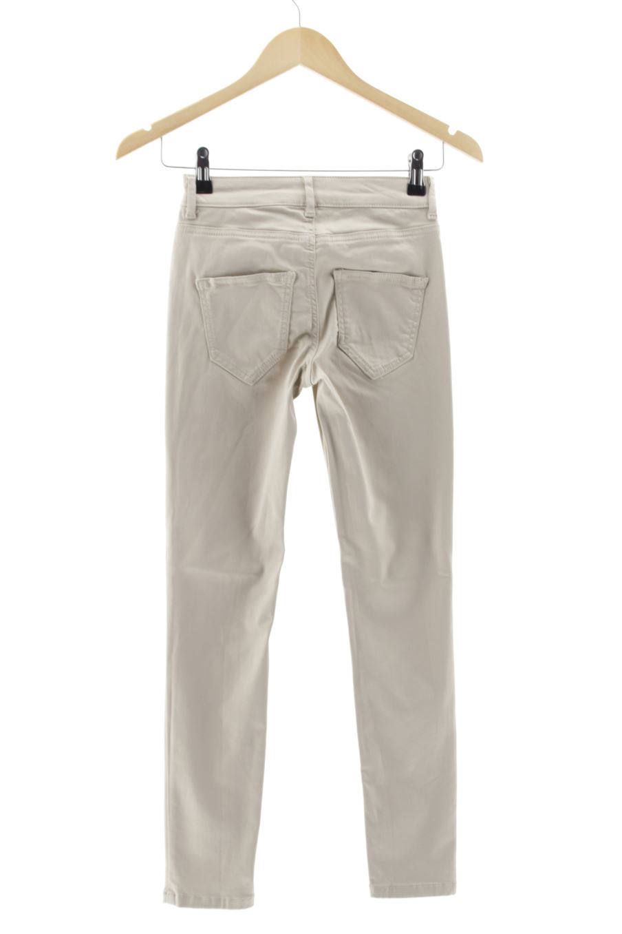 Jeans Calzedonia de la taille XS, de couleur beige de denim