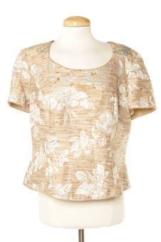 Blusa a maniche corte 46 Alta Costura Sin Marca