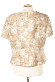 Blusa a maniche corte 46 Alta Costura Sin Marca