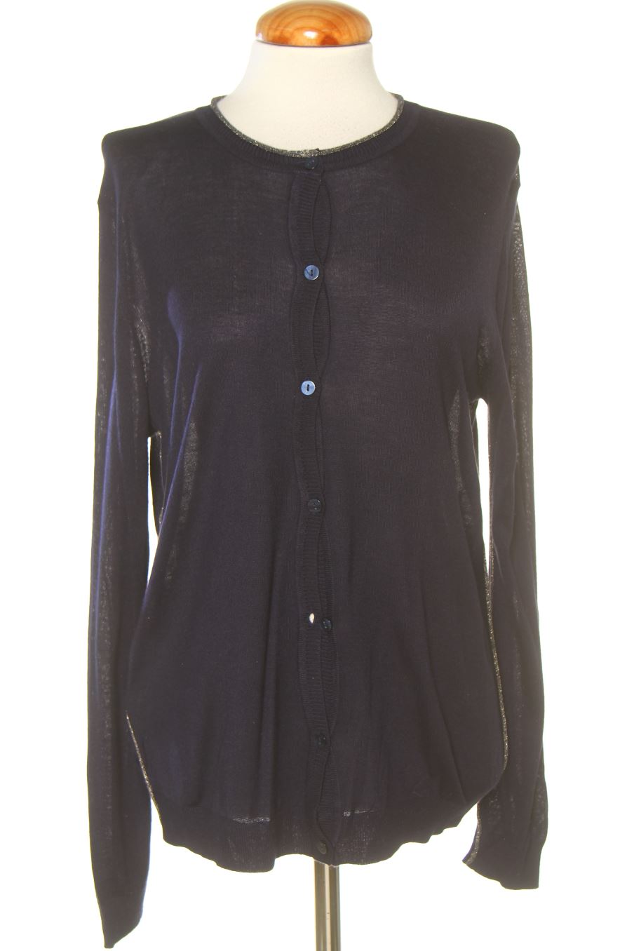 Gilet Mango de la taille L, de couleur bleu marine