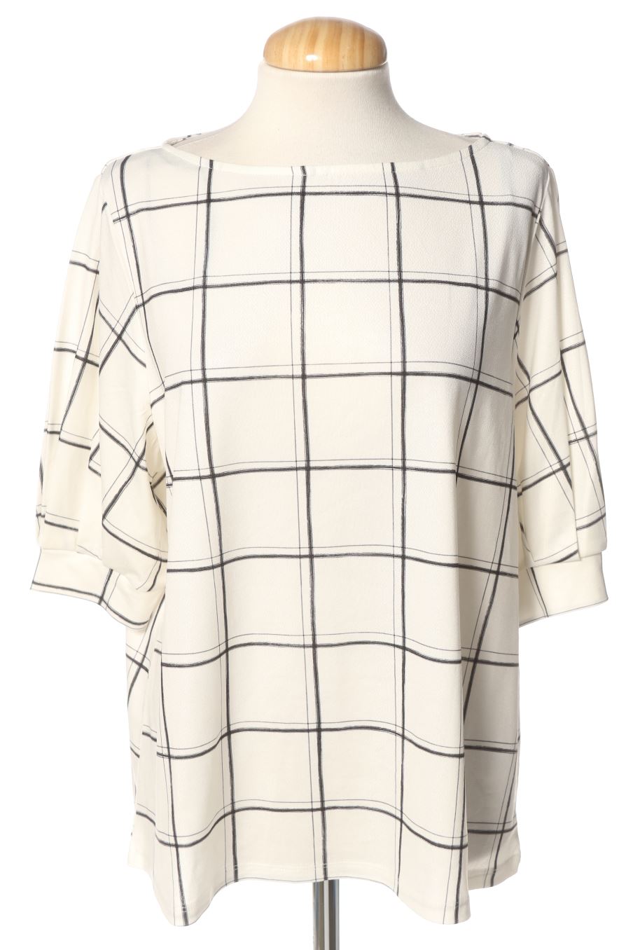 Jersey de H&M de la talla L, de color cuadros