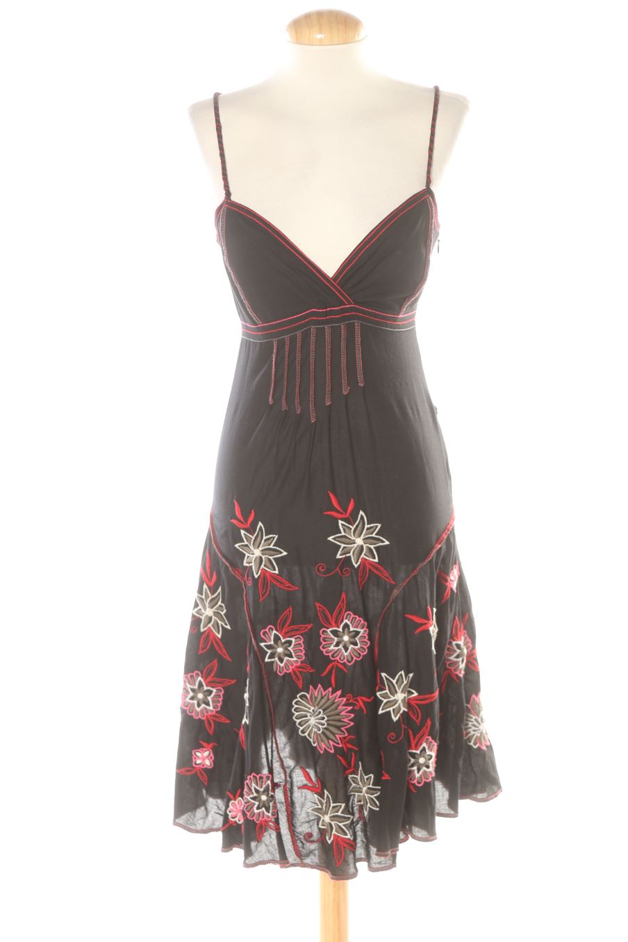 Robe casual Desigual de la taille 34, de couleur noir