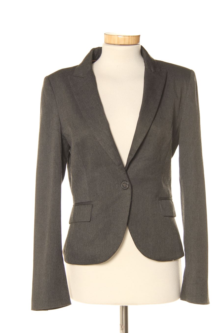 Blazer de Zara de la talla M, de color gris