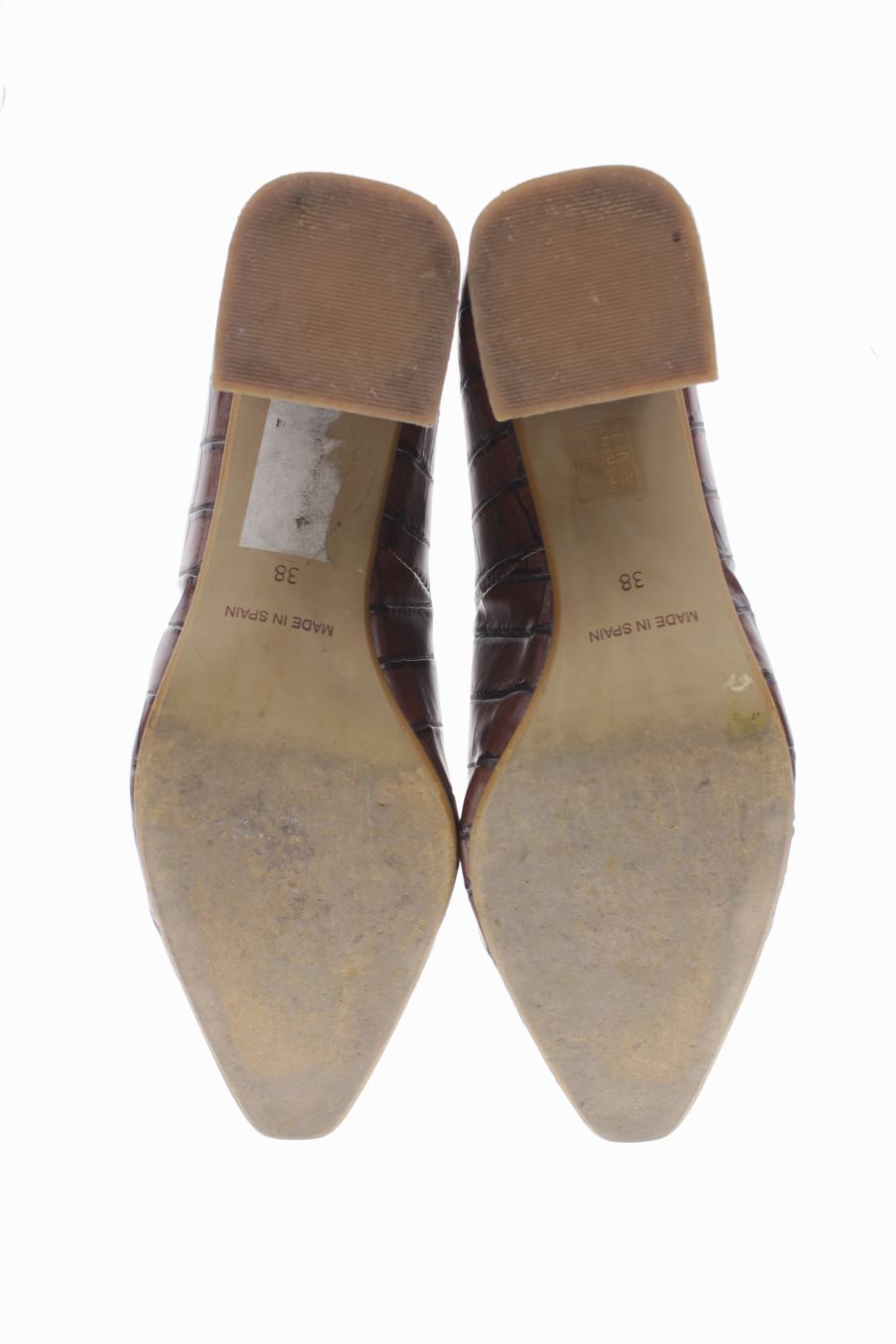 Zapatos de tacon de Roberto Torretta de la talla 38, de color marrón de
