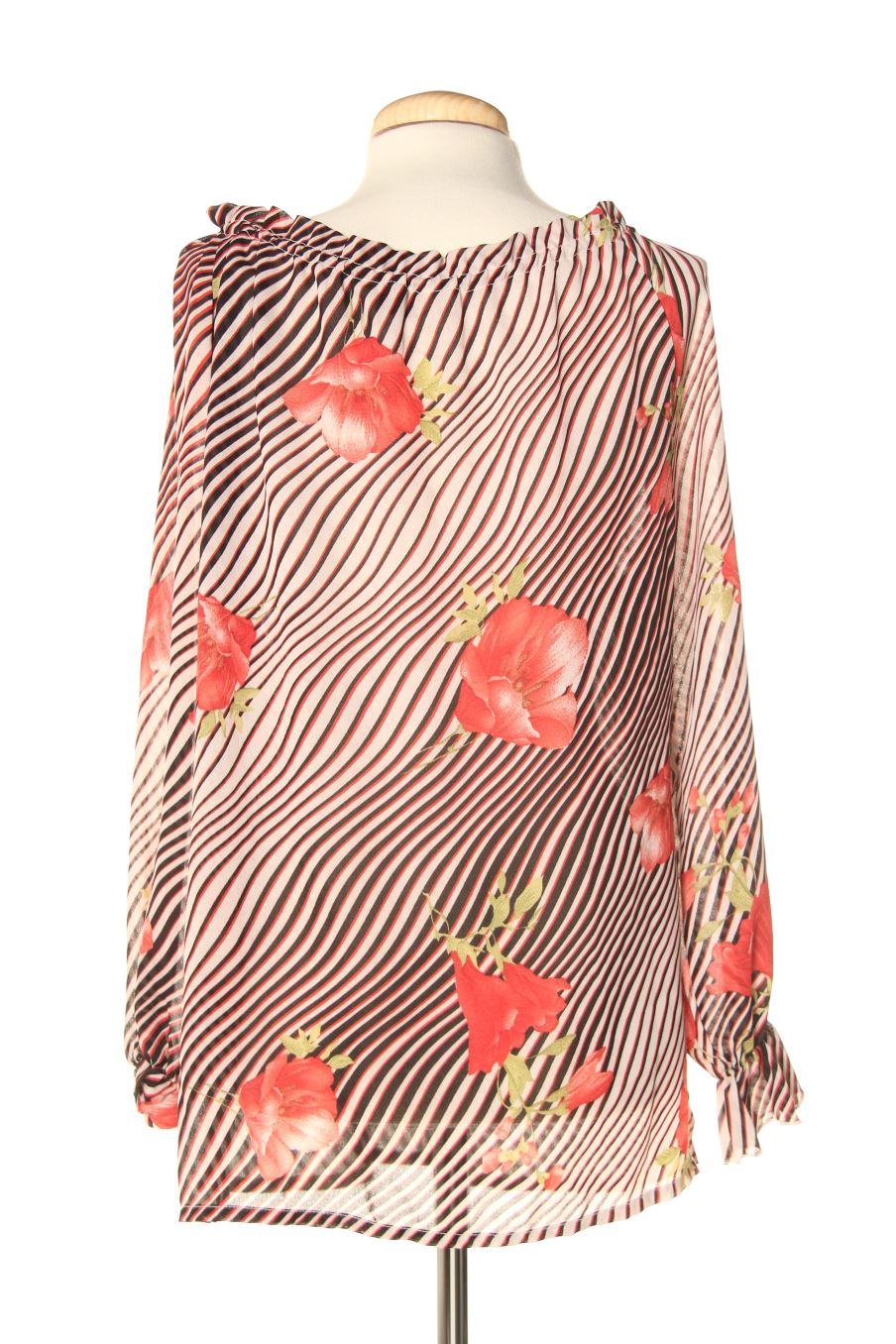 Blouse à manches longues blue&blouze de la taille 46, de couleur imprimés