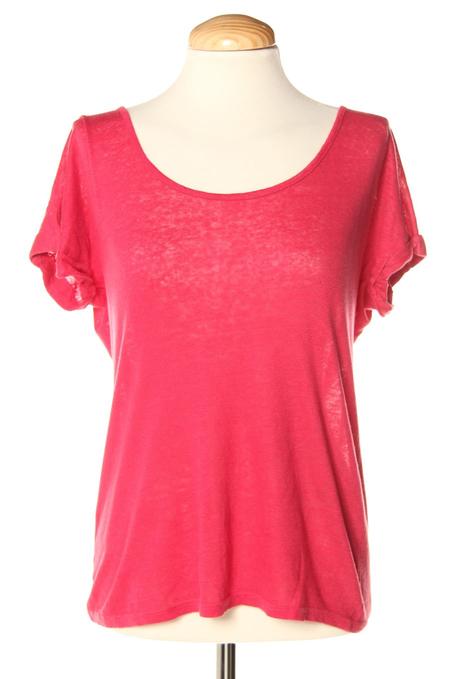 Camiseta de Promod de la talla S, de color rosa
