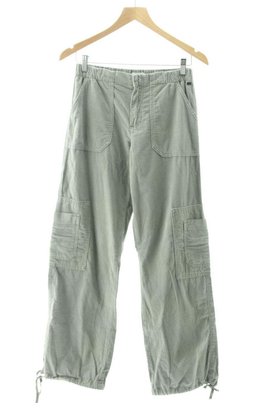 Pantalon Pull & Bear de la taille 34, de couleur vert