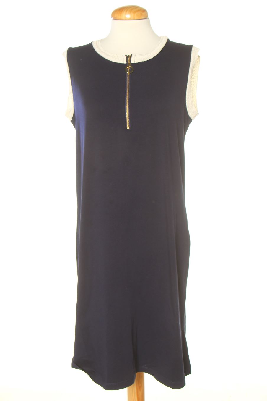 Robe casual Piedrita de la taille L, de couleur bleu marine