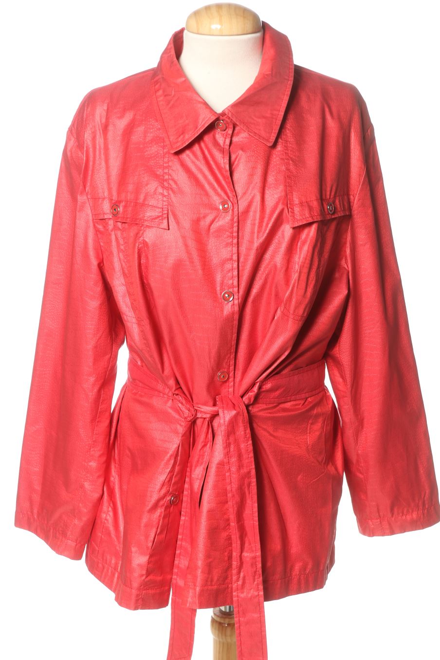 Giubbotto de Nuria Vilardaga de la talla XL, de color rosso