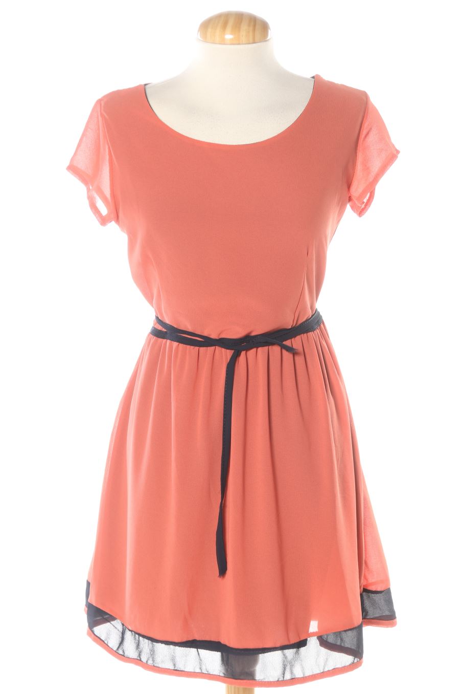 Robe casual WalG de la taille S, de couleur orange