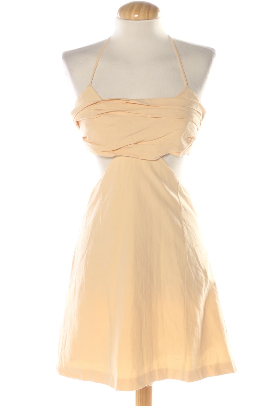 Robe casual Zara de la taille M, de couleur beige