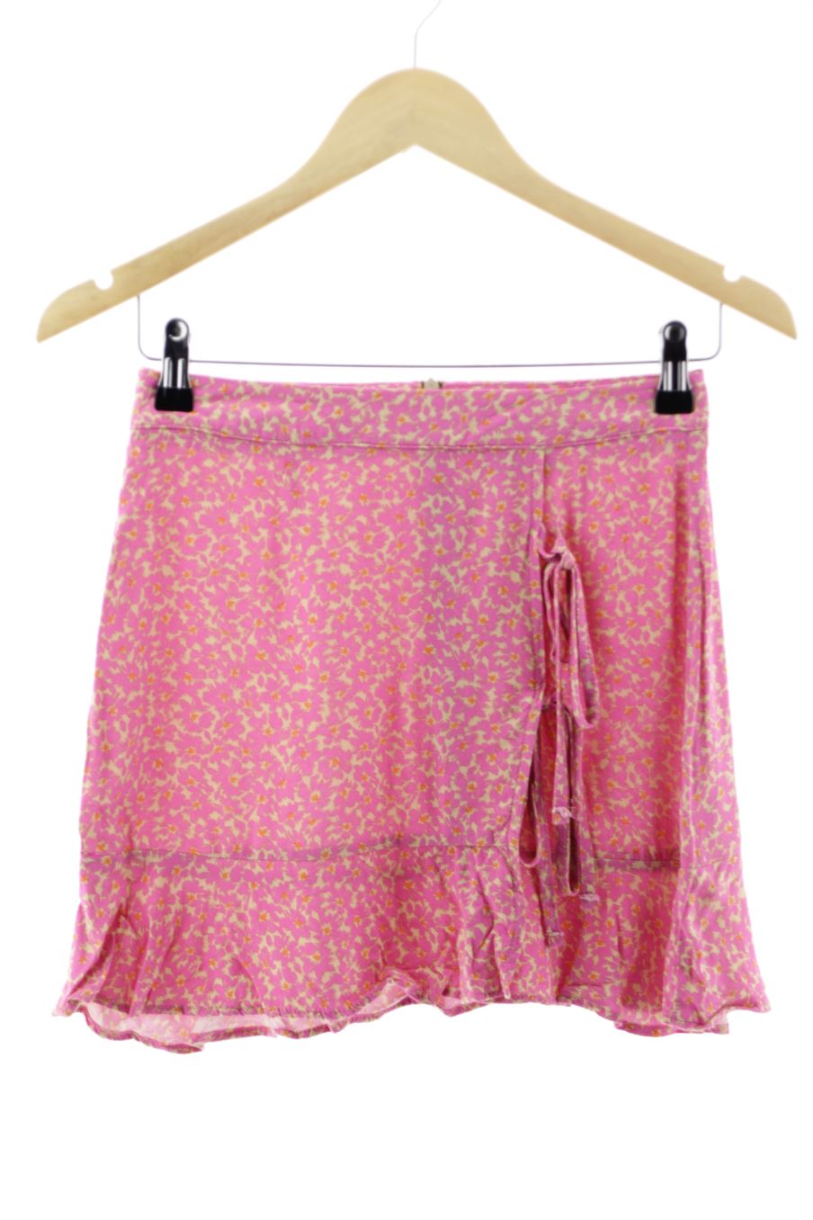 Jupe Pull & Bear de la taille S, de couleur rose