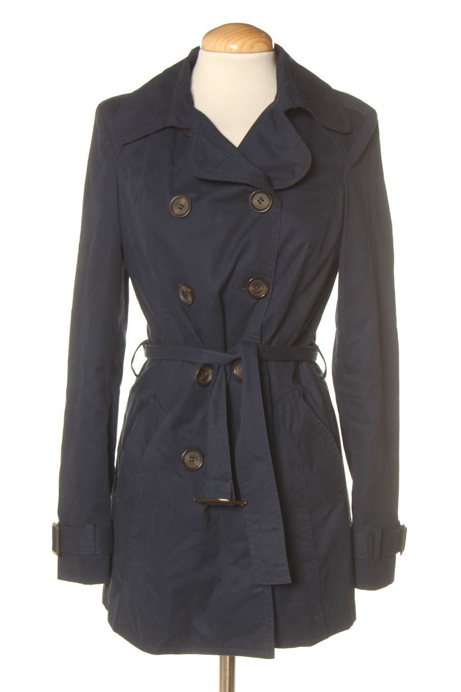 Trenchcoat Stradivarius Kurzmantel Grau Stradivarius Trenchjacke