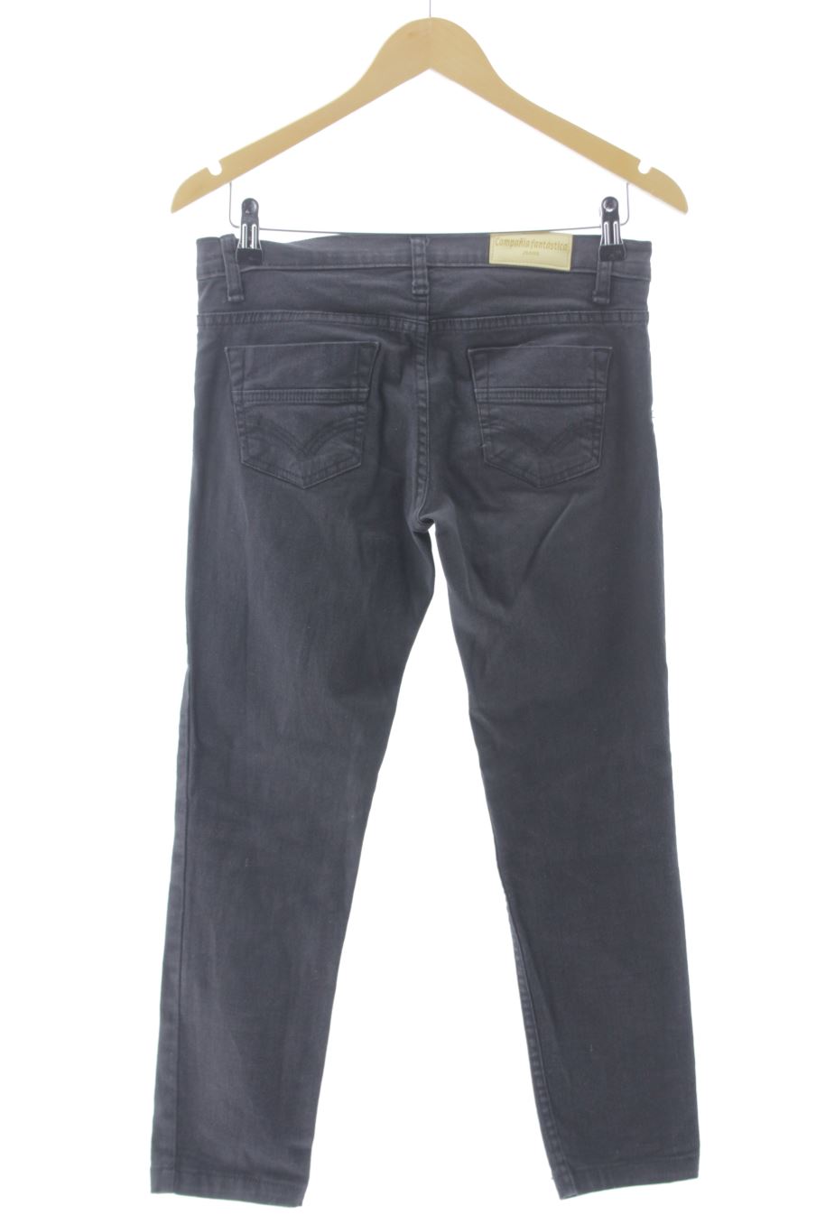 Jeans Compañía Fantástica de la taille L, de couleur noir de denim