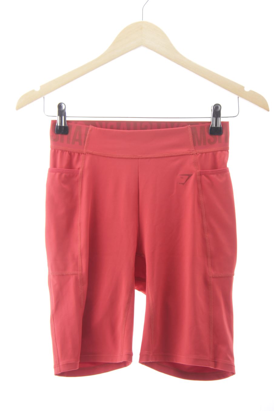 Short de sport GYMSHARK de la taille S, de couleur rouge
