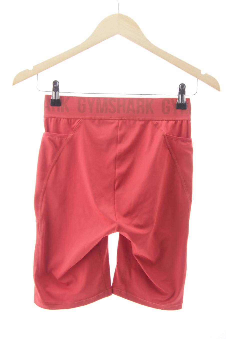 Short de sport GYMSHARK de la taille S, de couleur rouge