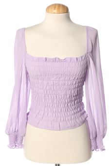 Blouse à manches longues XS H&M