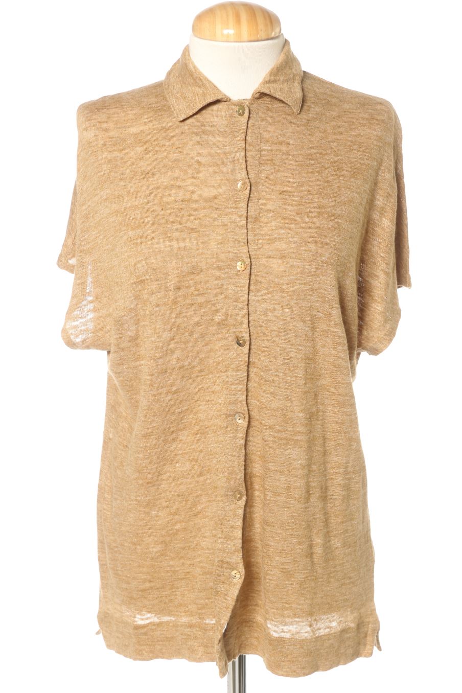 Camicia de Massimo Dutti de la talla S, de color marrone