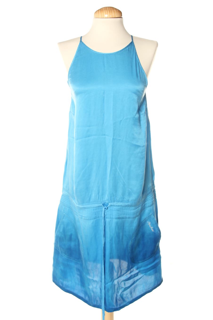 Robe casual Pepe Jeans de la taille L, de couleur bleu
