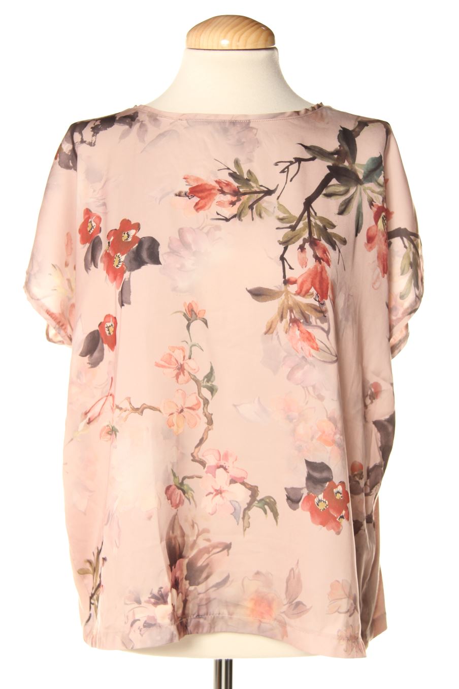 T-shirt Mango de la taille L, de couleur fleurs
