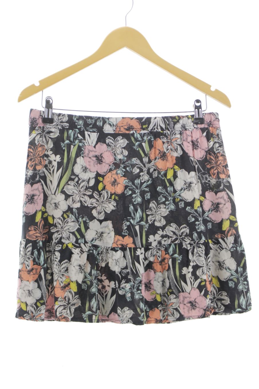 Falda de Stradivarius de la talla M, de color flores