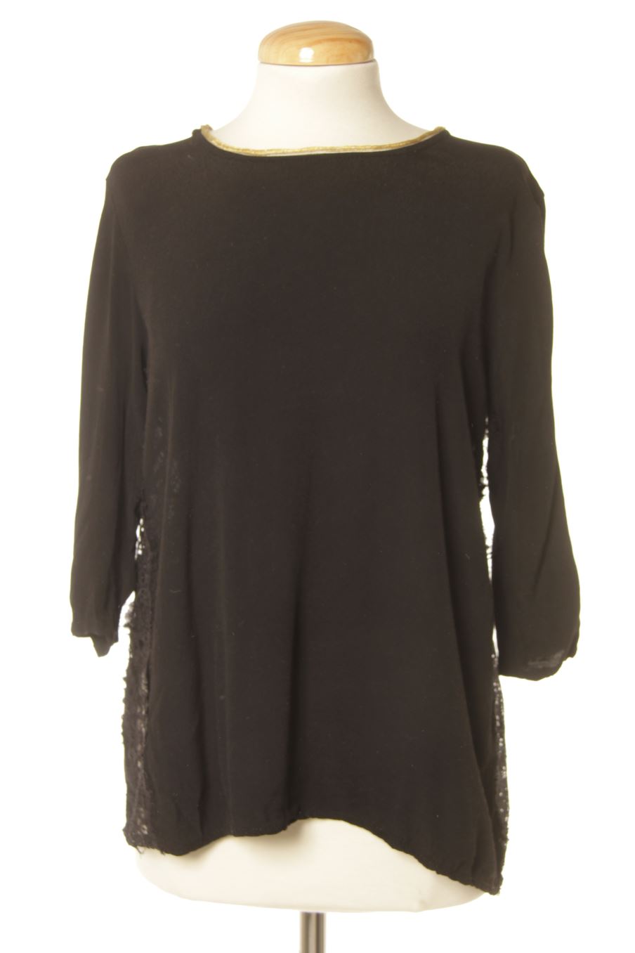 Blouse à manches courtes Sweewe de la taille M, de couleur noir