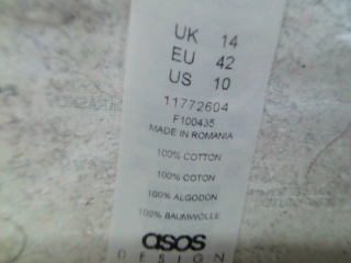 Aufwändiges Top von ASOS Größe 42, Farbe Geblümt, für