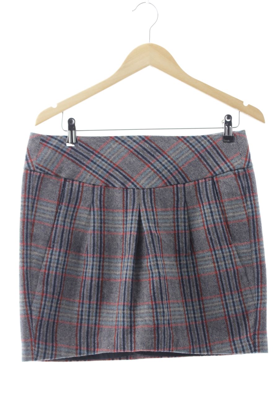 Aufwändiger Rock von Esprit Größe 42, Farbe Kariert, für