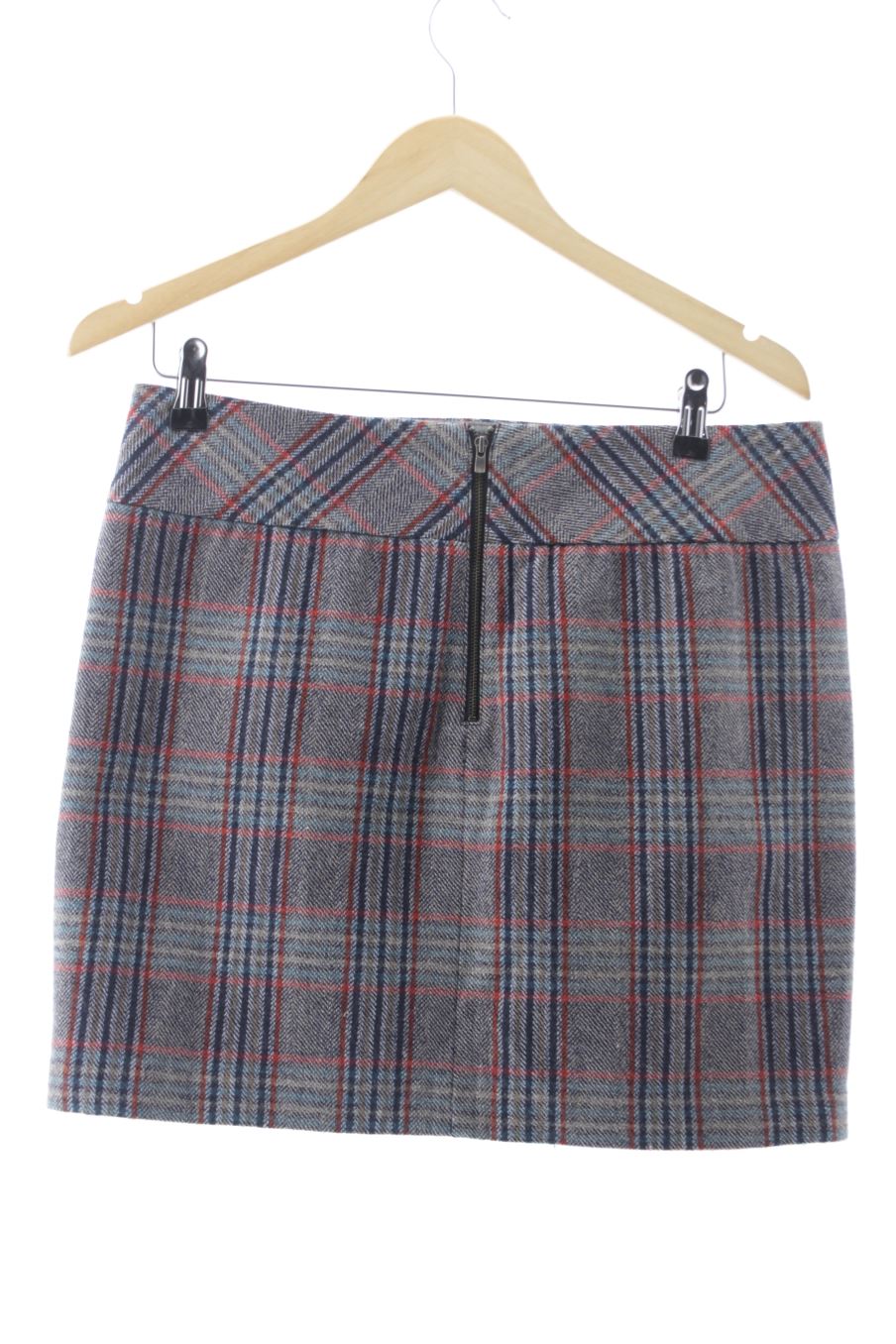 Aufwändiger Rock von Esprit Größe 42, Farbe Kariert, für