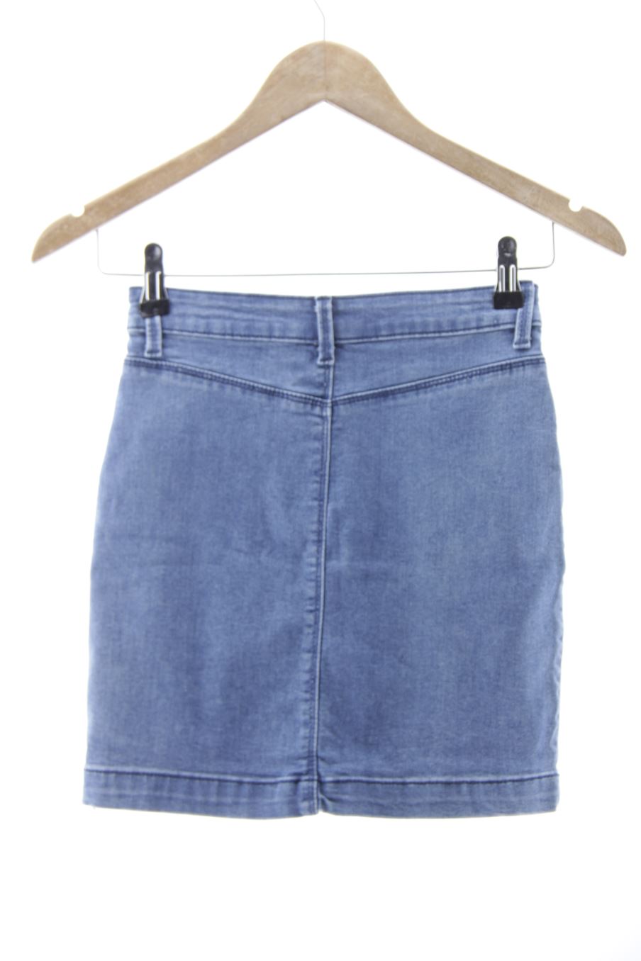 Falda de MISSGUIDED de la talla 32, de color azul de ropa vaquera