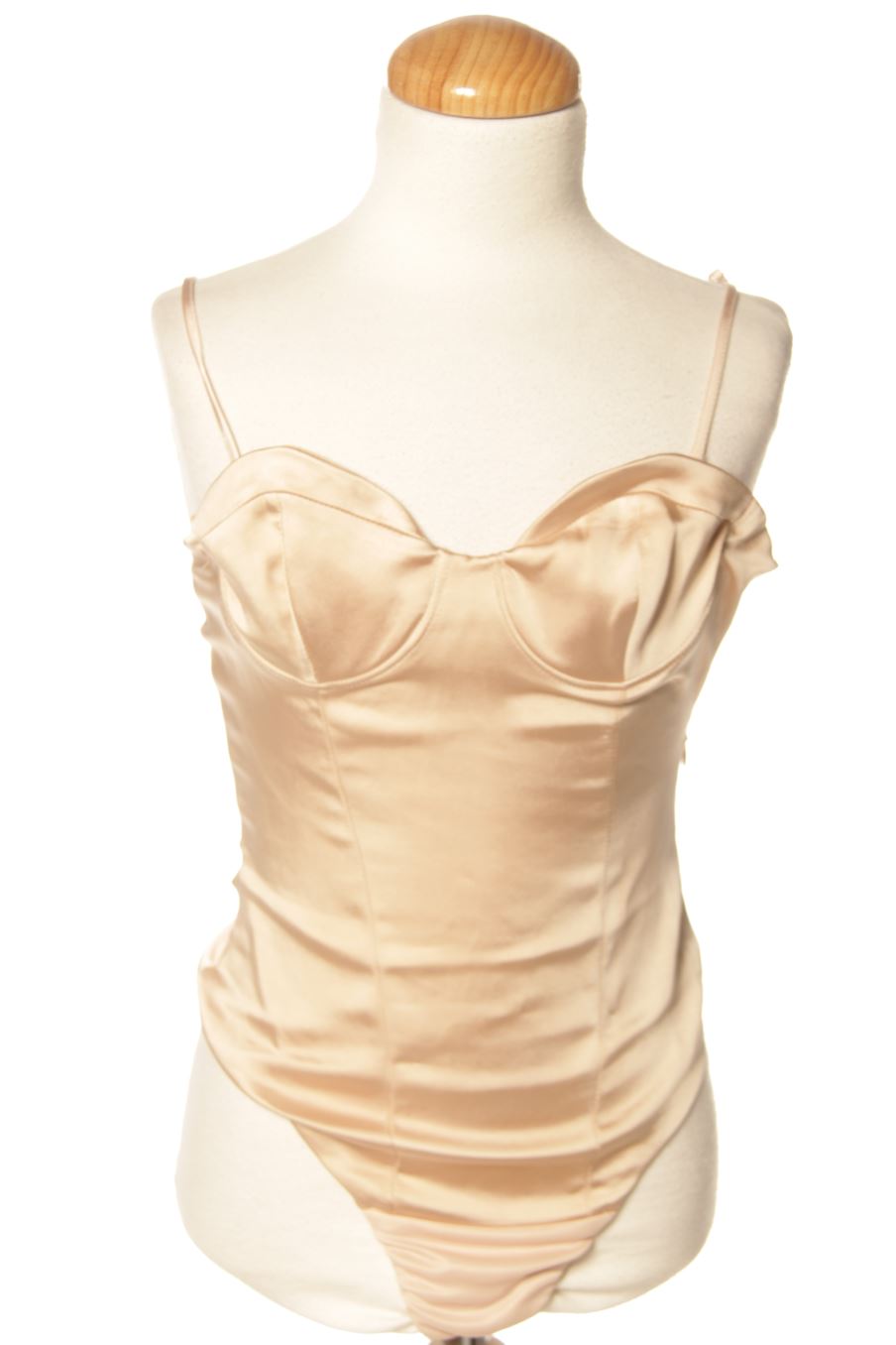 Body Zara de la taille XS, de couleur beige
