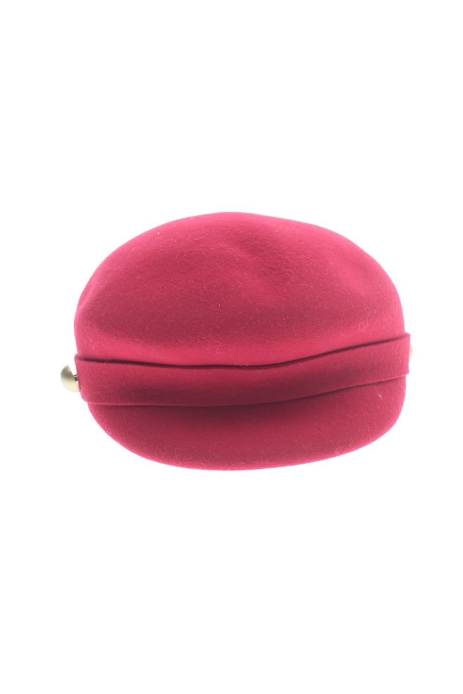 Sombrero de Donatzelli de la talla S, de color rojo