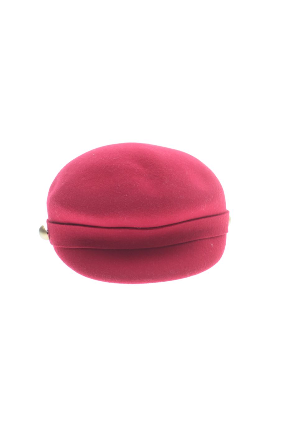 Sombrero de Donatzelli de la talla S, de color rojo