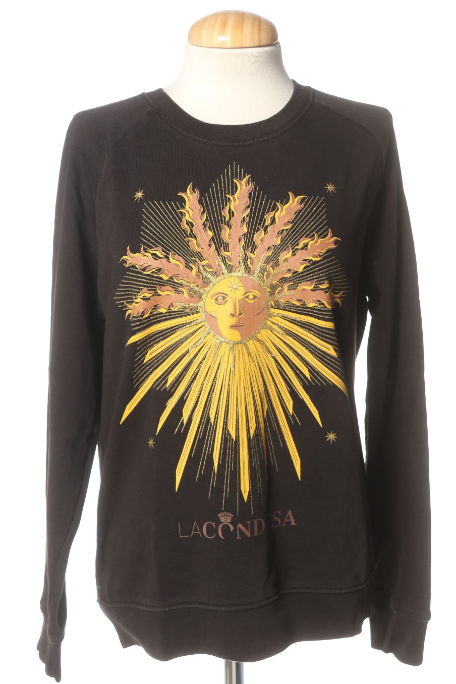 Sweat LA CONDESA de la taille M, de couleur noir