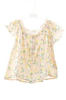 Blouse à manches courtes 2 ans Mi canesú
