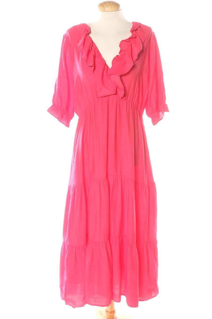Robe casual Zara de la taille M, de couleur rose