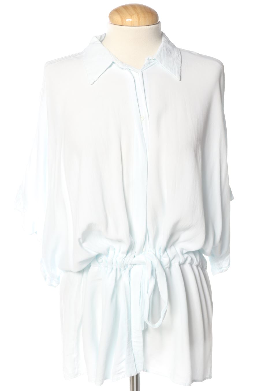 Camicia de Zara de la talla M, de color blu