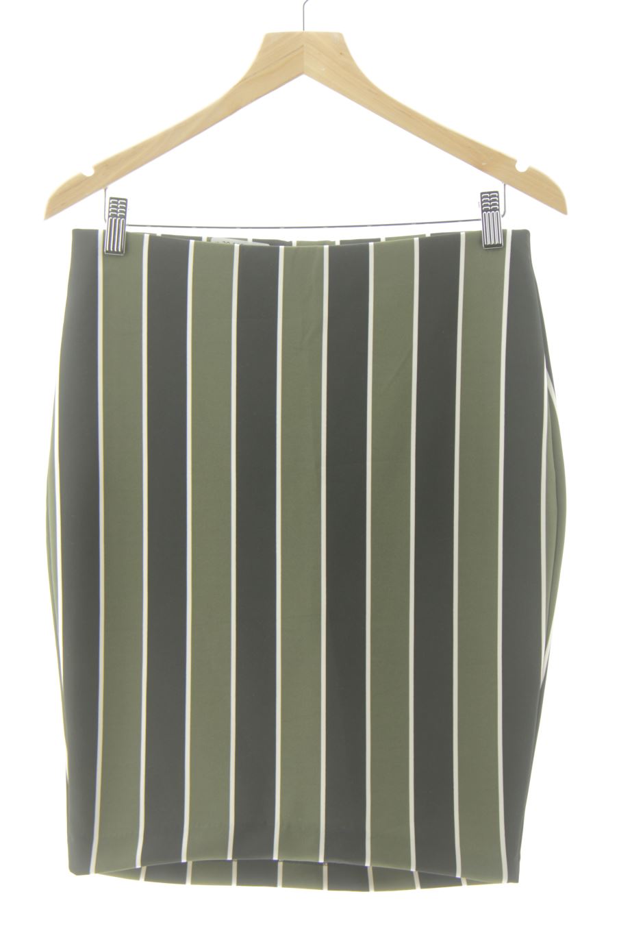 Falda de H&M de la talla M, de color rayas