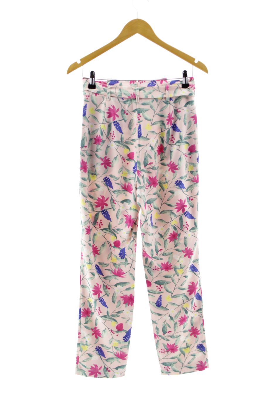 Pantalón Casual de Cortefiel de la talla S, de color flores