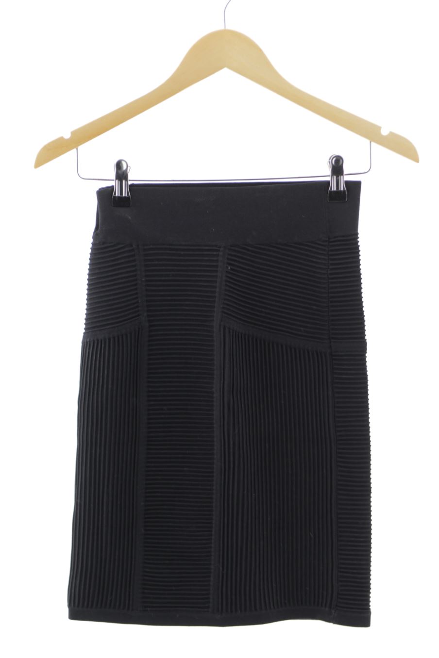 Faldas de Uterqüe de la talla XS, de color negro