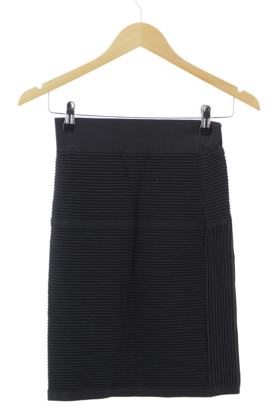 Faldas de Uterqüe de la talla XS, de color negro