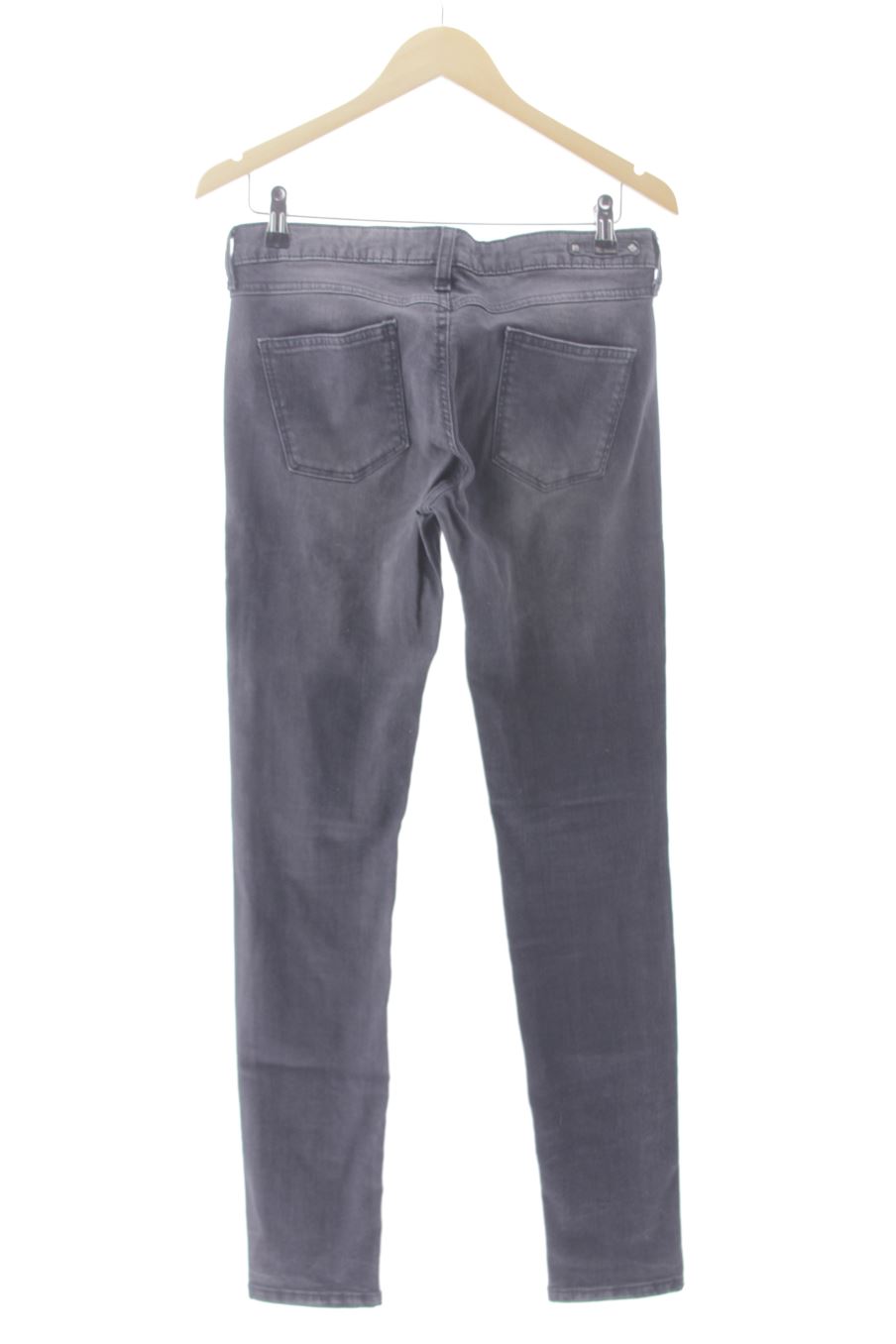 Jeans von Mango Größe 40, Farbe Schwarz, aus Jeanskleidung für